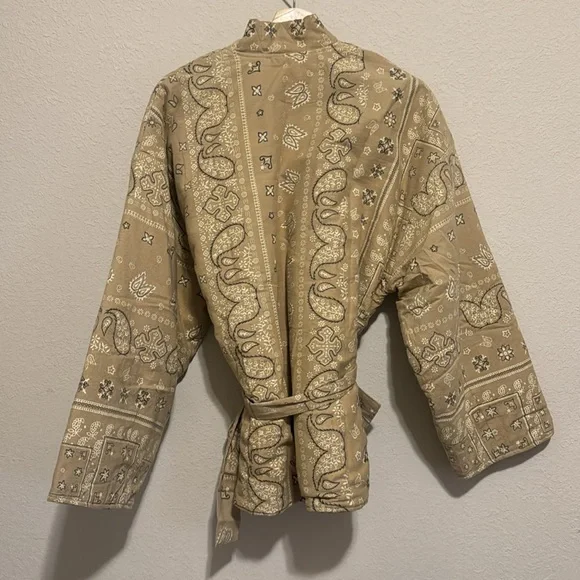 MES DEMOISELLES PARIS KIMONO JACKET SZ 2/L - Picture 5 of 8